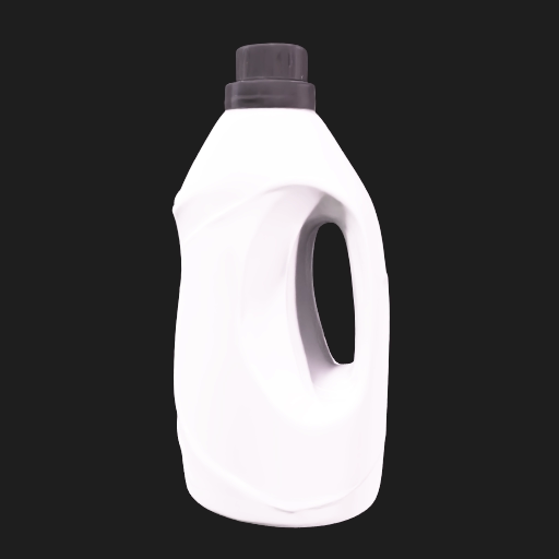 Laundry Detergent Bottle Meshy poster