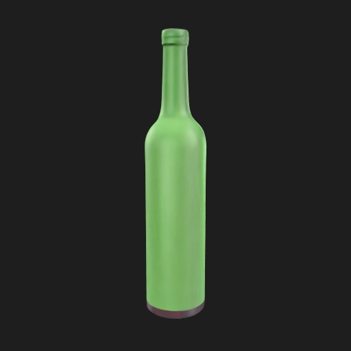 Wine Bottle Meshy poster
